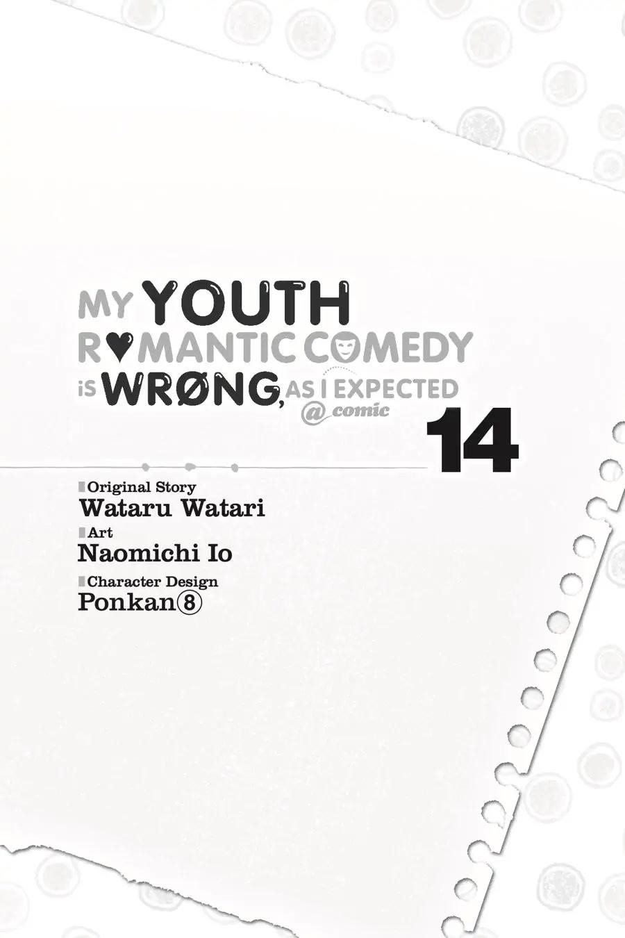 My Youth Romantic Comedy Is Wrong as I Expected @ comic Chapter 76 - Page 5