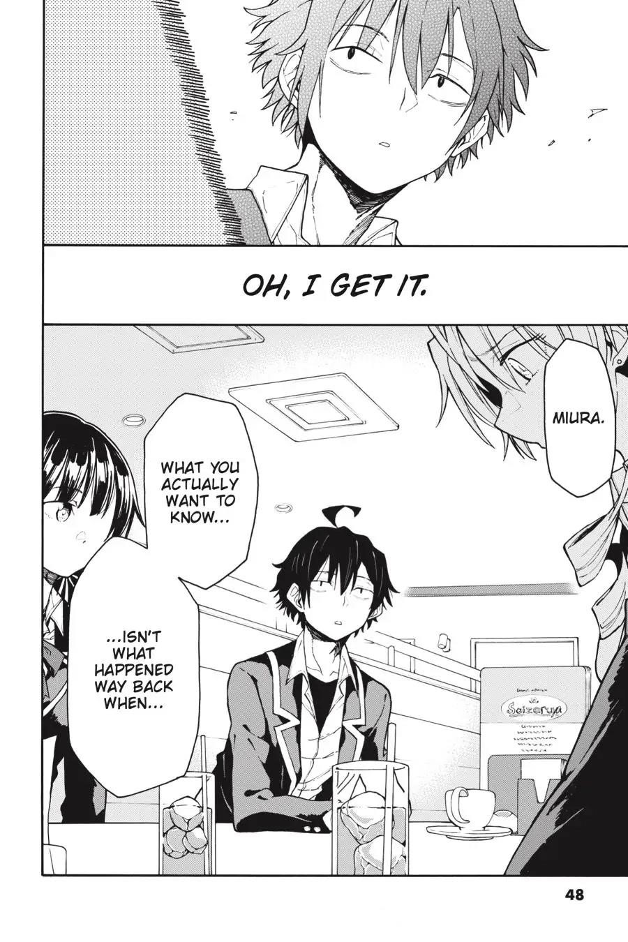 My Youth Romantic Comedy Is Wrong as I Expected @ comic Chapter 77 - Page 14