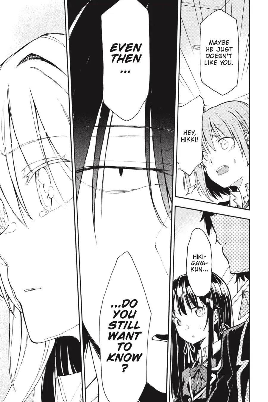 My Youth Romantic Comedy Is Wrong as I Expected @ comic Chapter 77 - Page 21