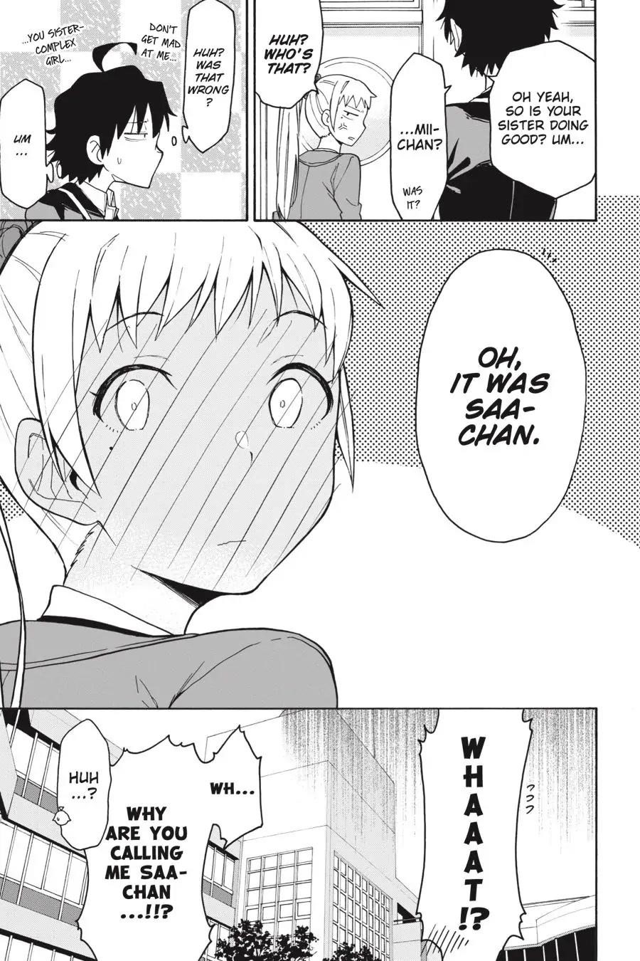 My Youth Romantic Comedy Is Wrong as I Expected @ comic Chapter 78 - Page 15