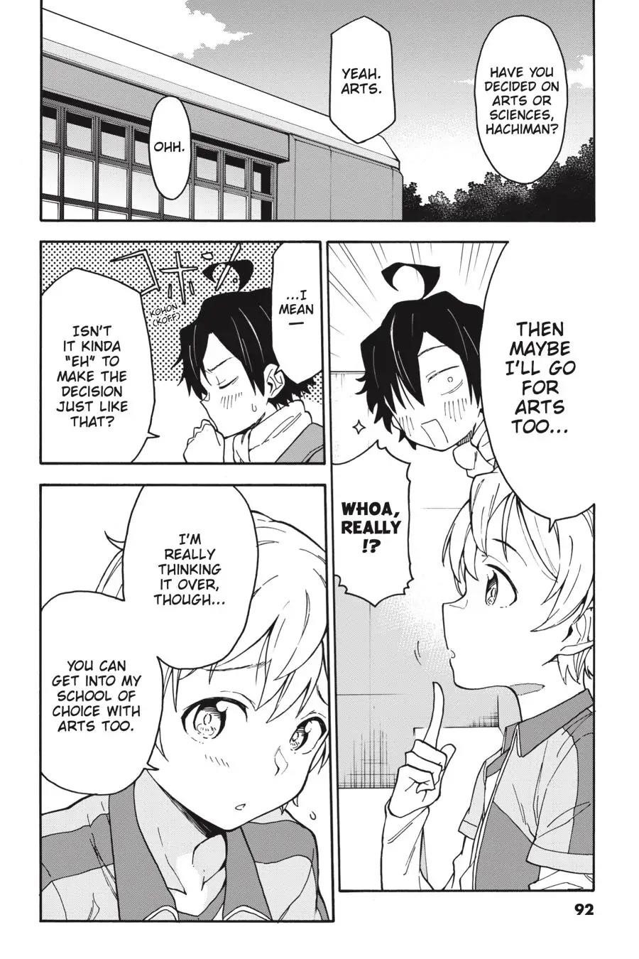 My Youth Romantic Comedy Is Wrong as I Expected @ comic Chapter 78 - Page 32