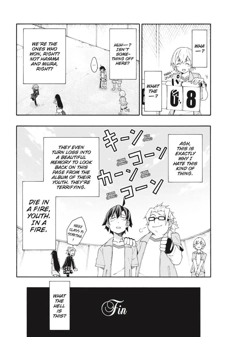 My Youth Romantic Comedy Is Wrong as I Expected @ comic Chapter 8 - Page 20