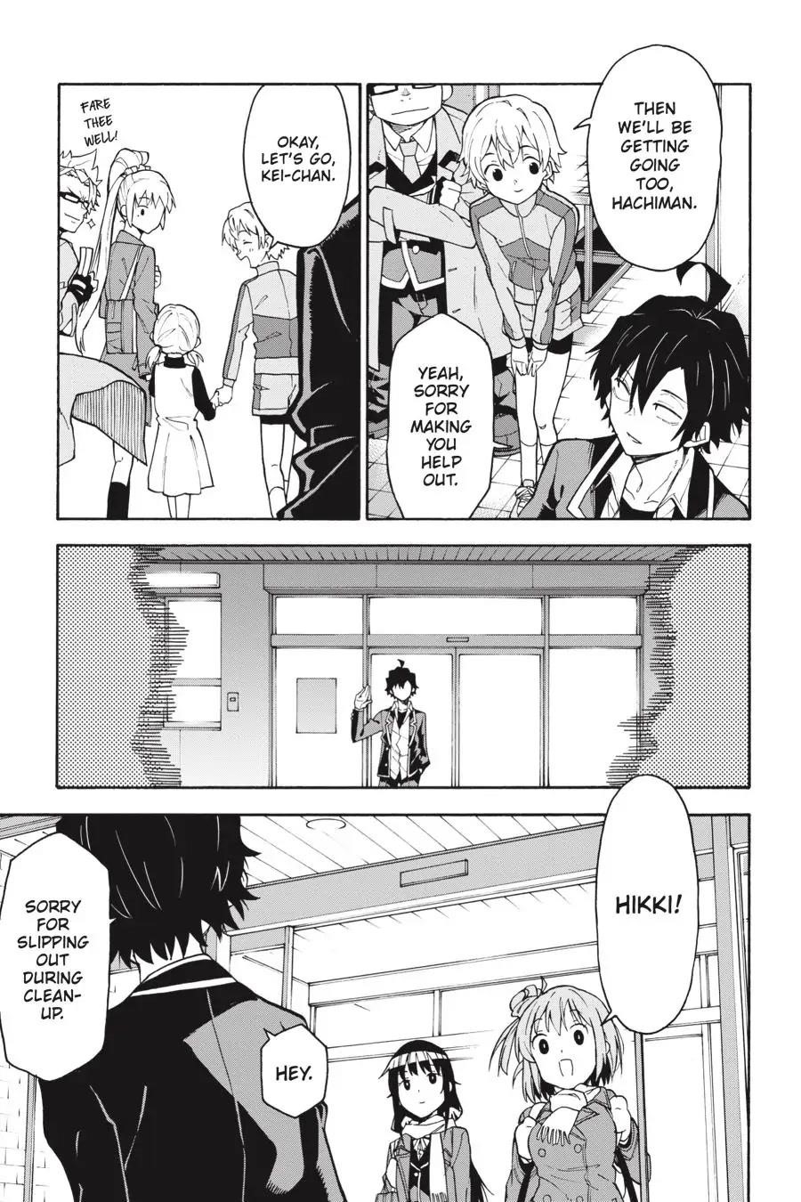 My Youth Romantic Comedy Is Wrong as I Expected @ comic Chapter 84 - Page 21