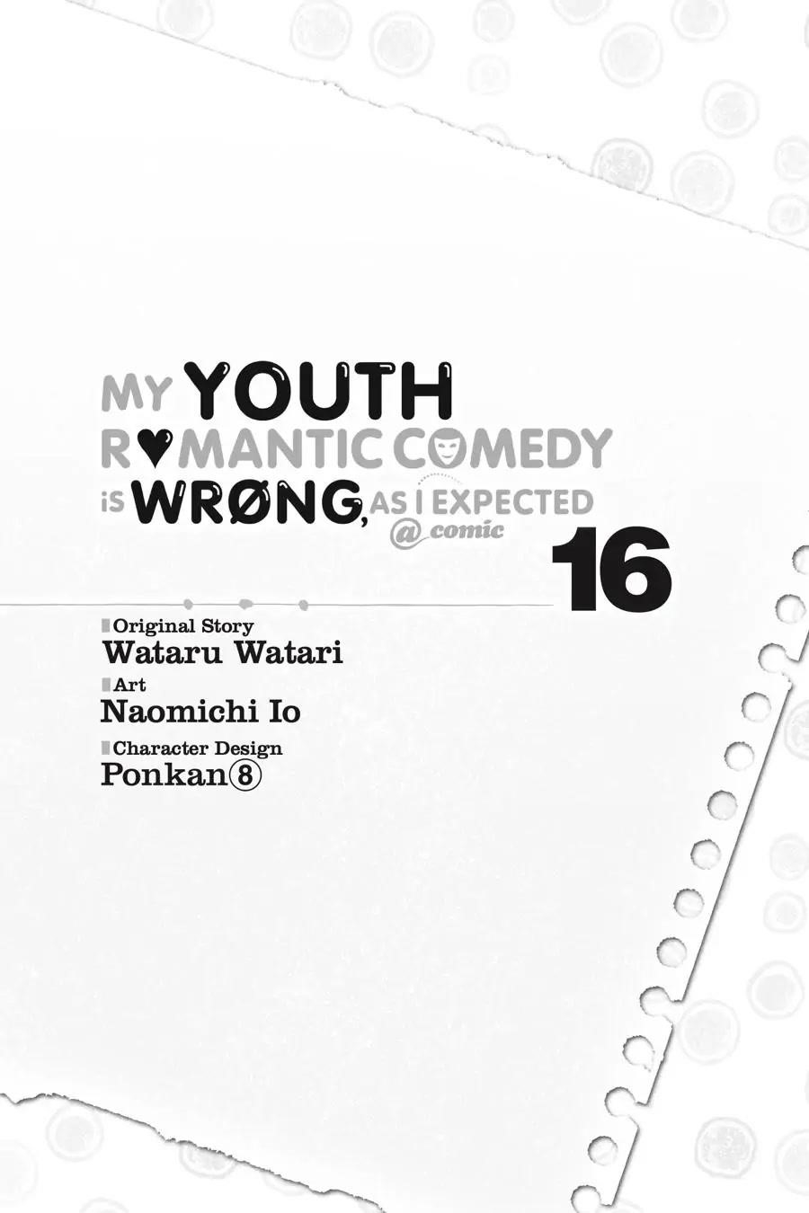 My Youth Romantic Comedy Is Wrong as I Expected @ comic Chapter 87 - Page 5