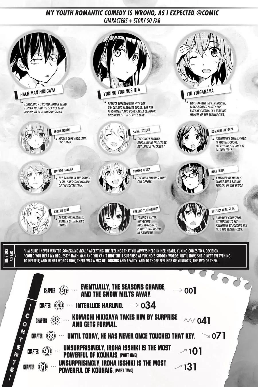 My Youth Romantic Comedy Is Wrong as I Expected @ comic Chapter 87 - Page 6