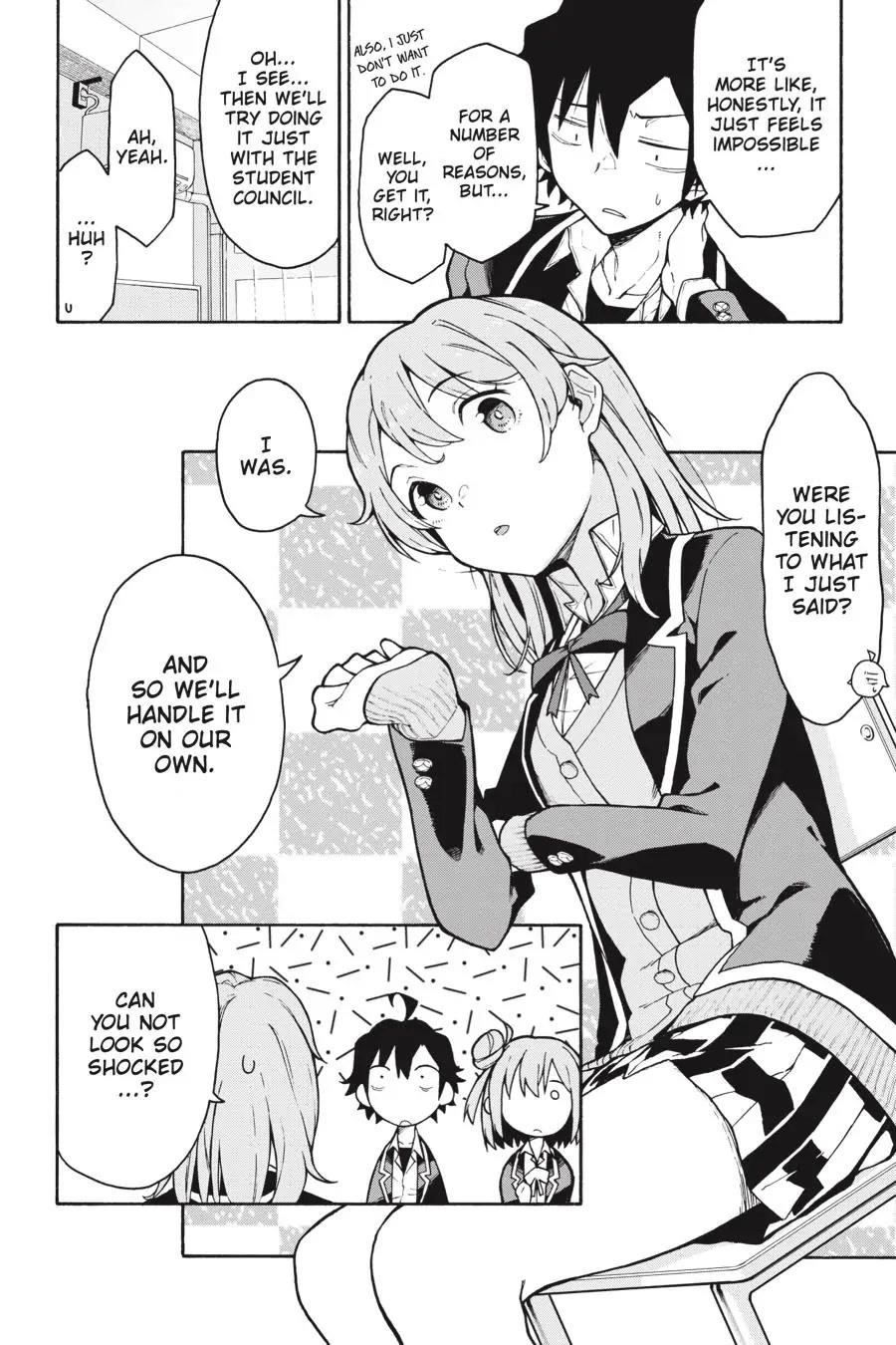 My Youth Romantic Comedy Is Wrong as I Expected @ comic Chapter 89 - Page 18