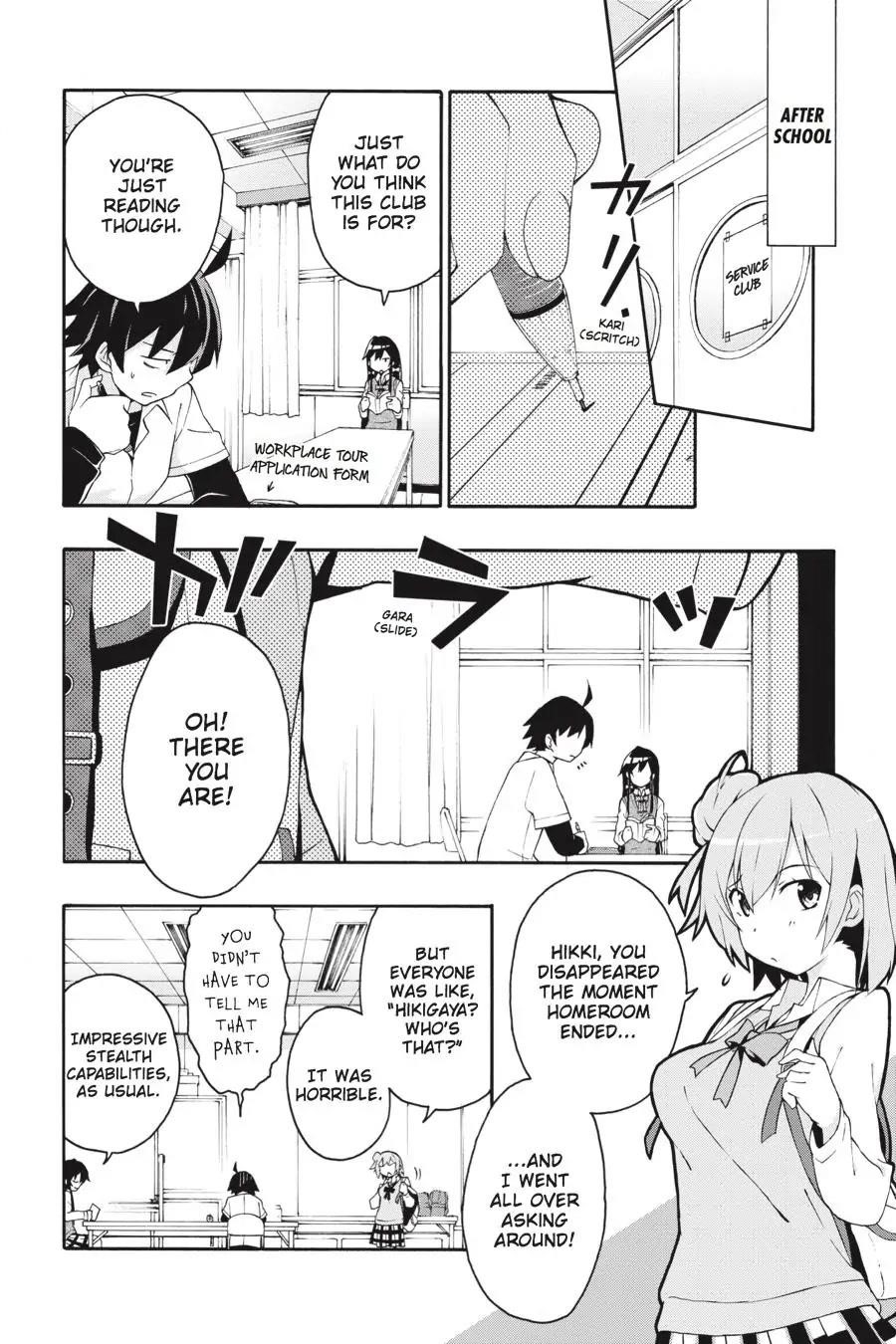 My Youth Romantic Comedy Is Wrong as I Expected @ comic Chapter 9 - Page 11