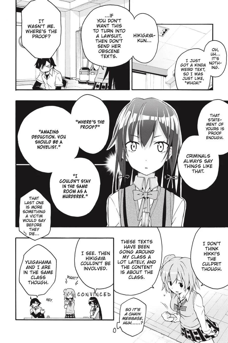 My Youth Romantic Comedy Is Wrong as I Expected @ comic Chapter 9 - Page 17