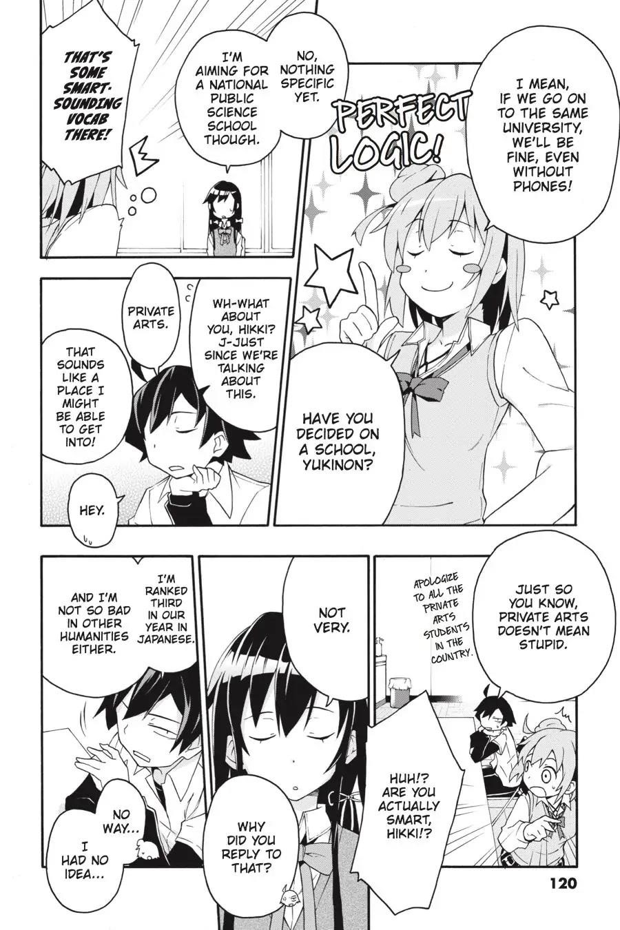 My Youth Romantic Comedy Is Wrong as I Expected @ comic Chapter 9 - Page 21