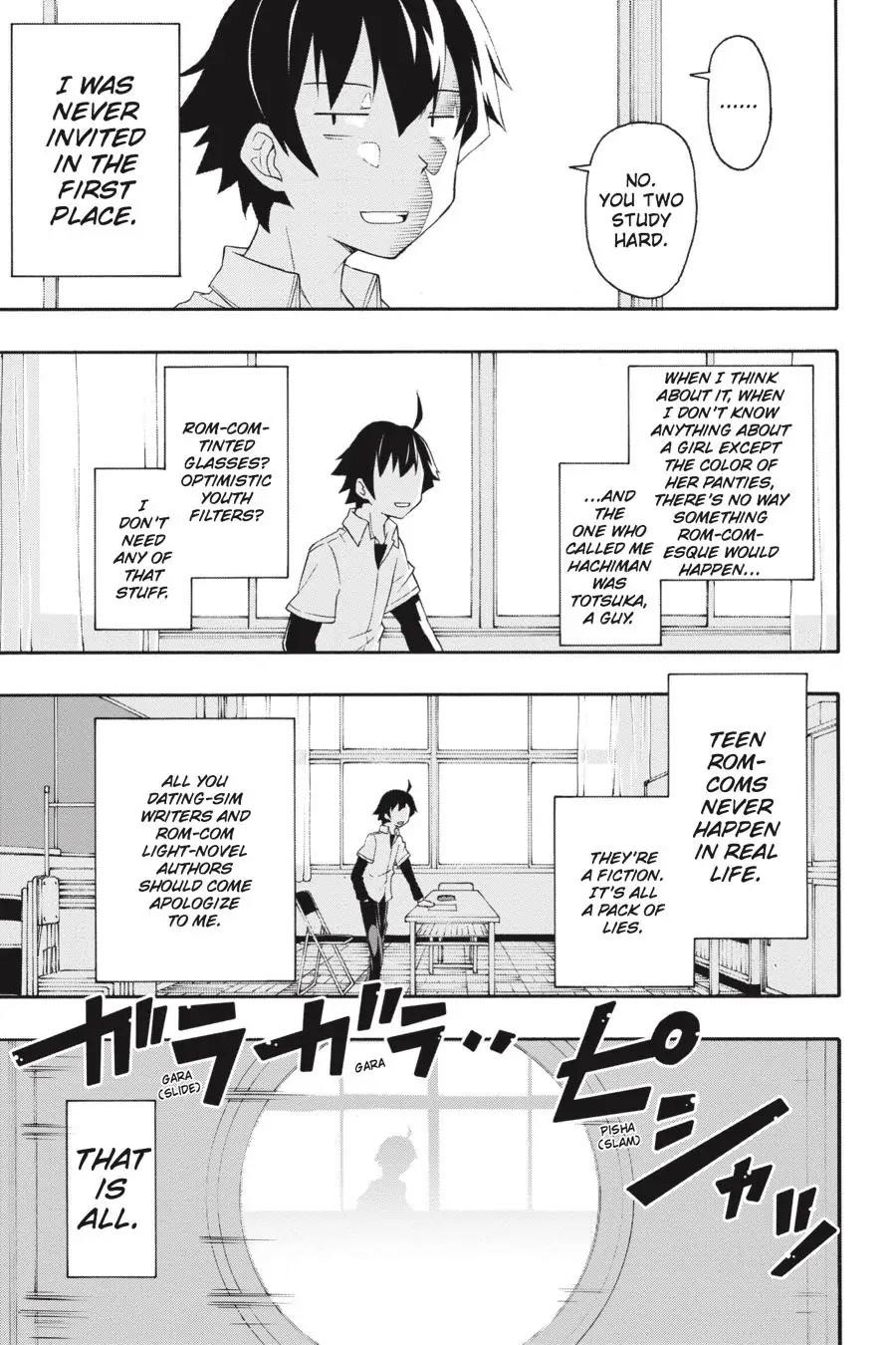 My Youth Romantic Comedy Is Wrong as I Expected @ comic Chapter 9 - Page 24