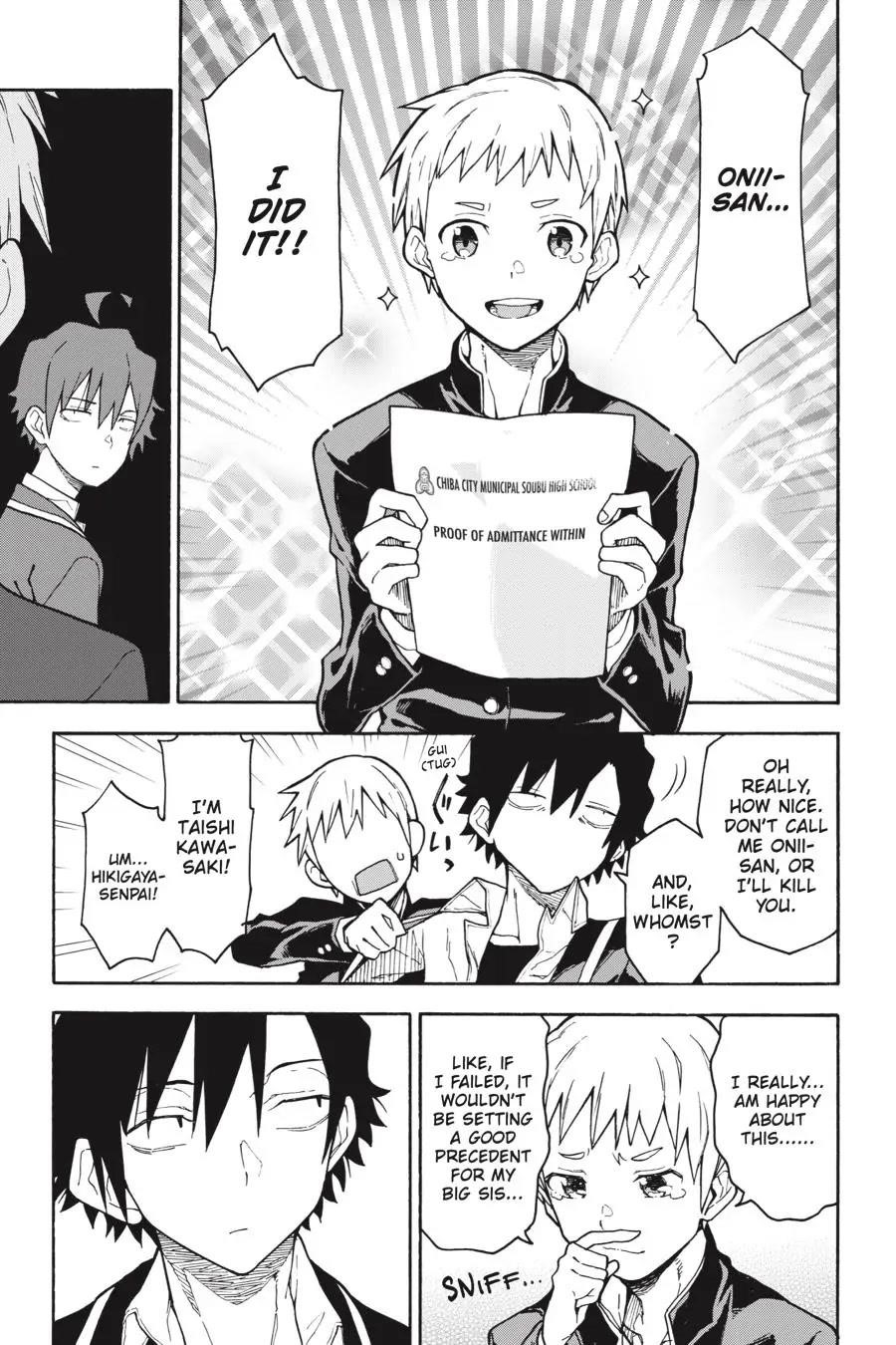 My Youth Romantic Comedy Is Wrong as I Expected @ comic Chapter 90 - Page 3