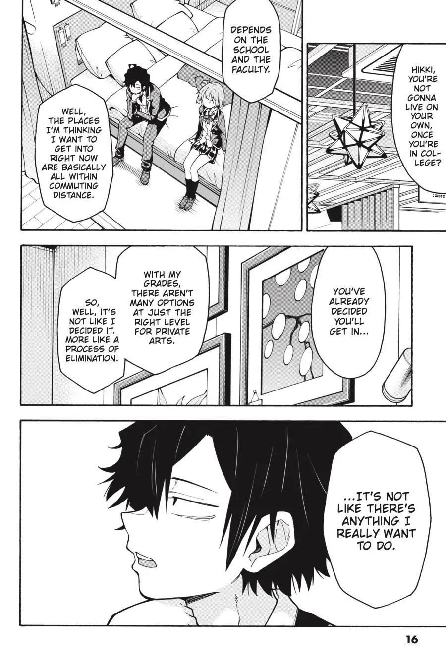 My Youth Romantic Comedy Is Wrong as I Expected @ comic Chapter 92 - Page 16