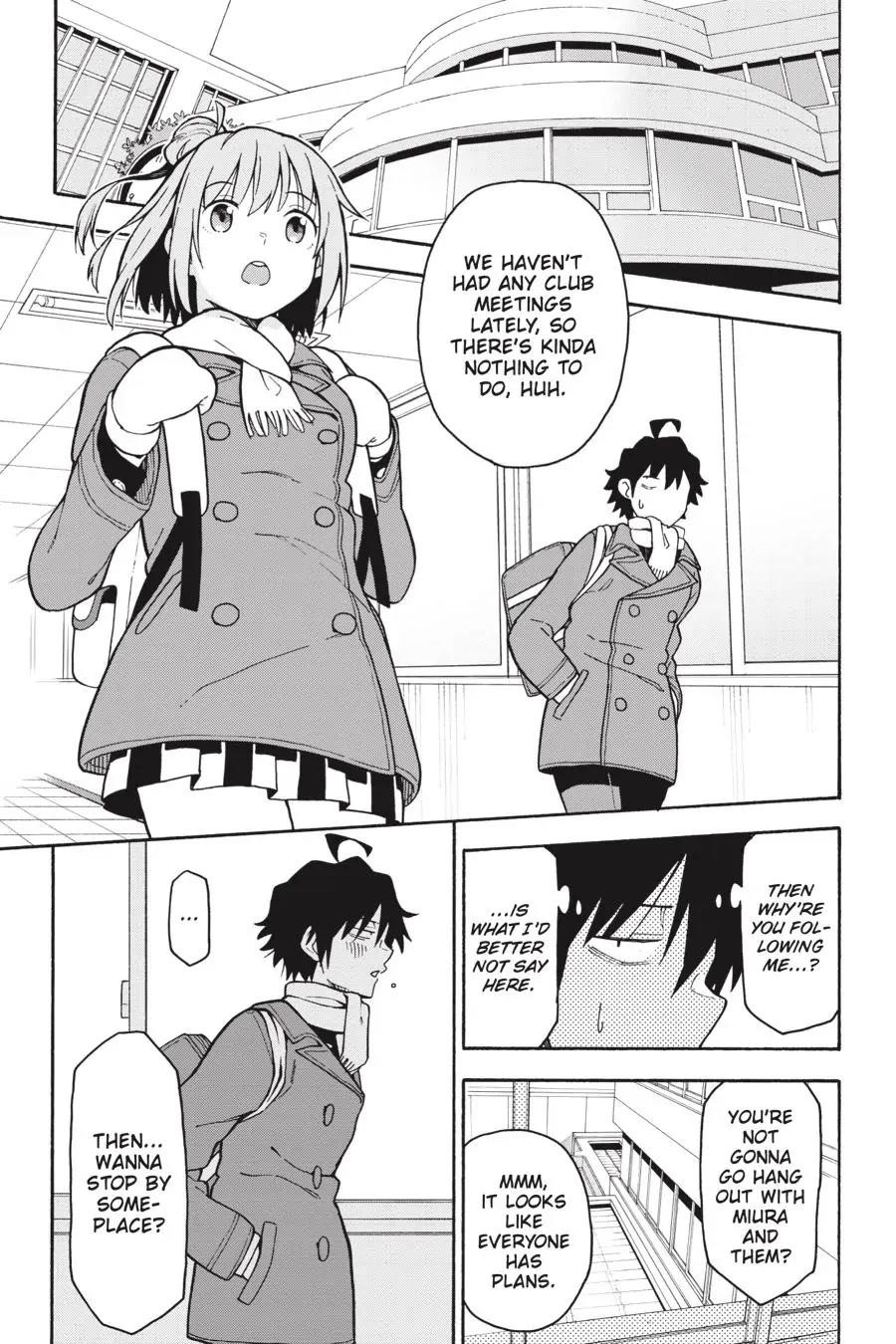 My Youth Romantic Comedy Is Wrong as I Expected @ comic Chapter 92 - Page 7