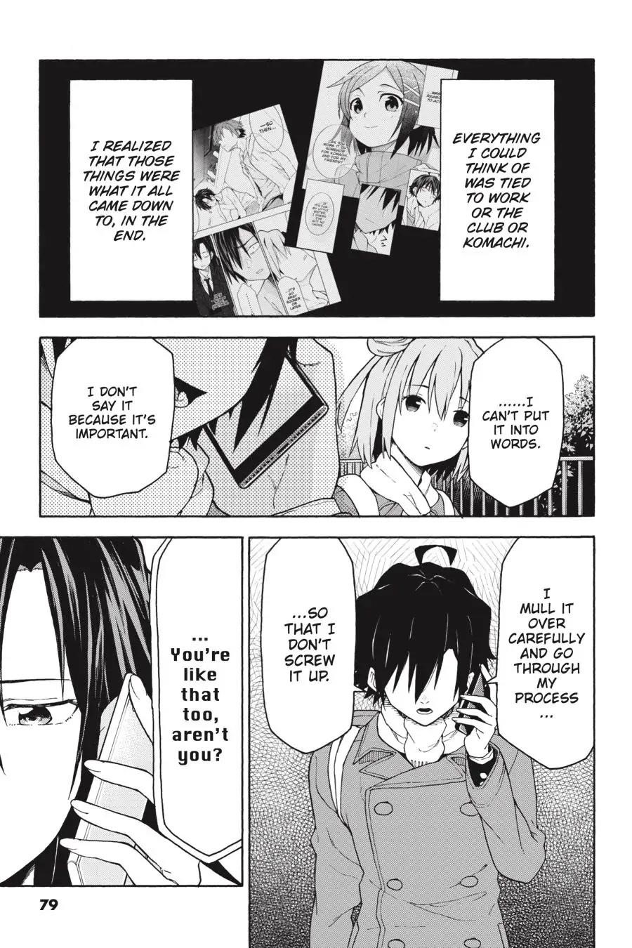 My Youth Romantic Comedy Is Wrong as I Expected @ comic Chapter 94 - Page 21