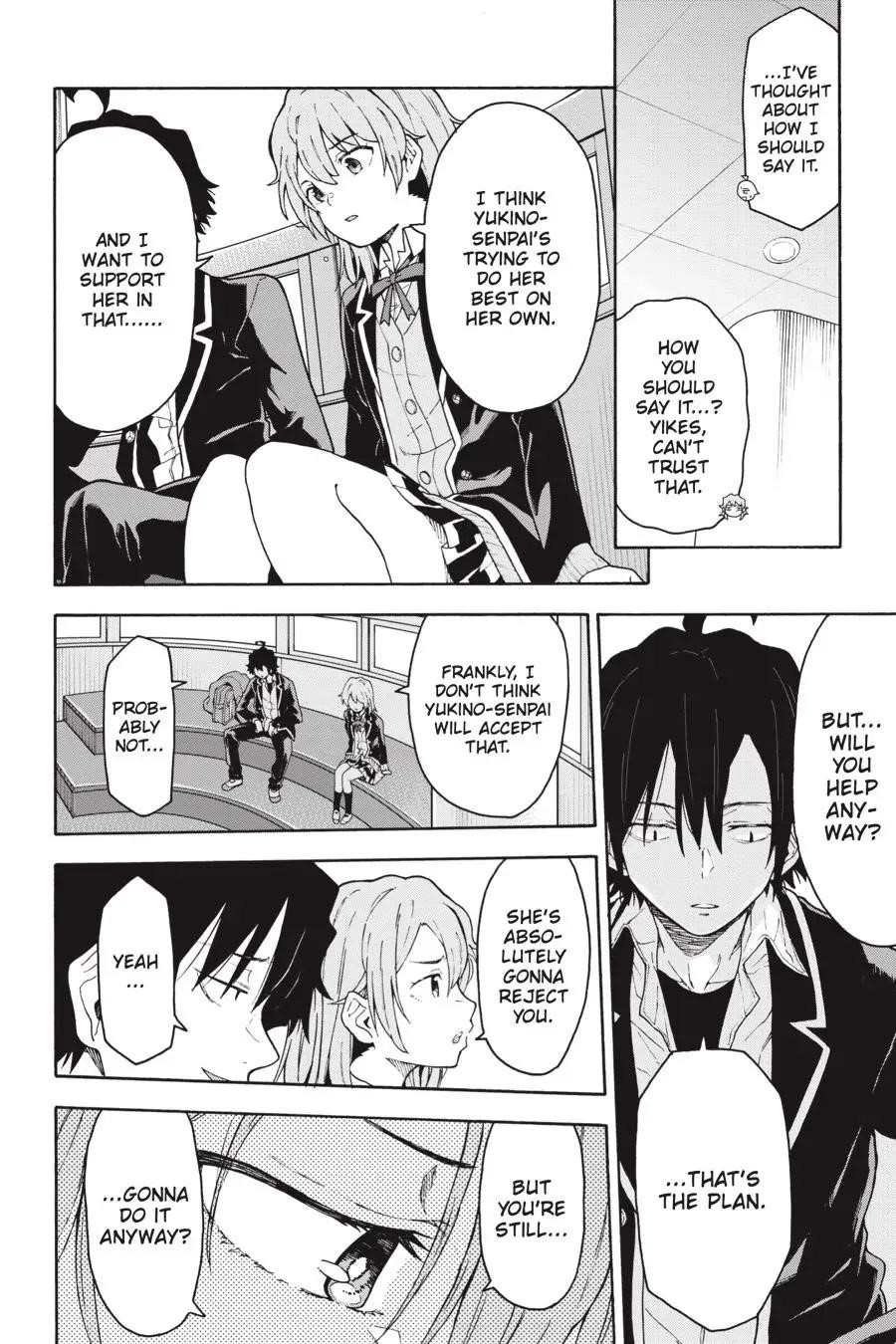 My Youth Romantic Comedy Is Wrong as I Expected @ comic Chapter 95 - Page 18