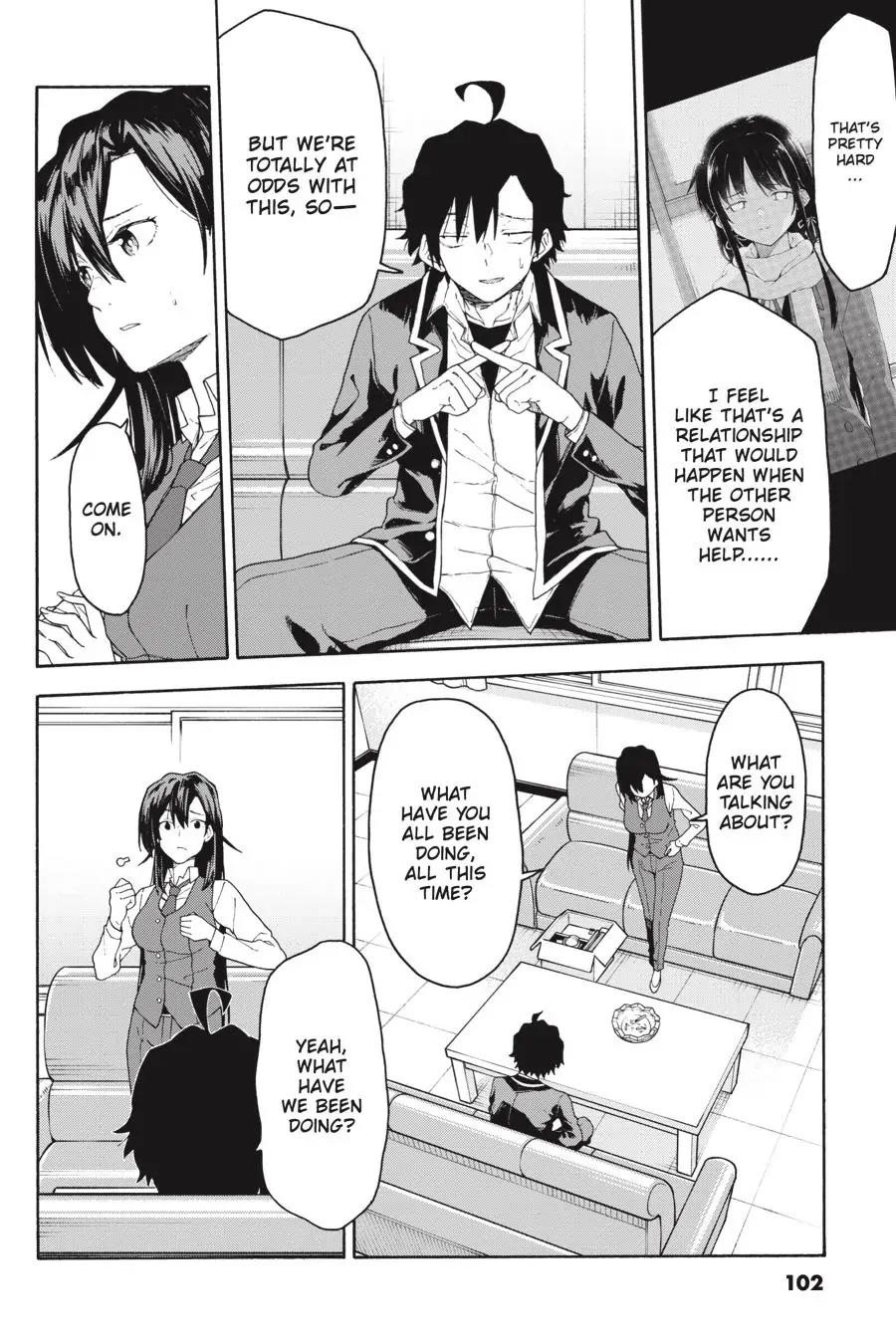 My Youth Romantic Comedy Is Wrong as I Expected @ comic Chapter 95 - Page 8