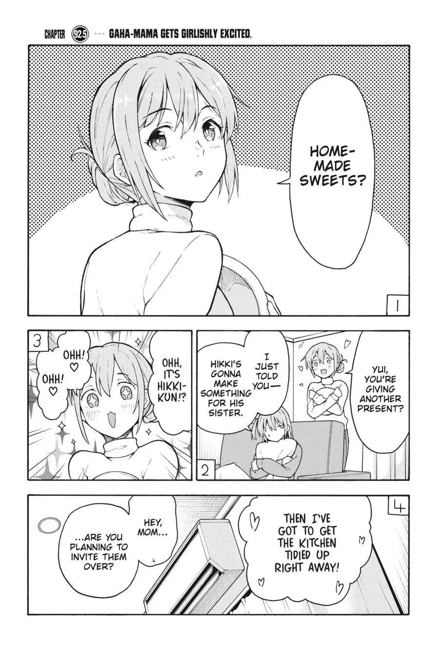 My Youth Romantic Comedy Is Wrong as I Expected @ comic Chapter 96.5 - Page 10