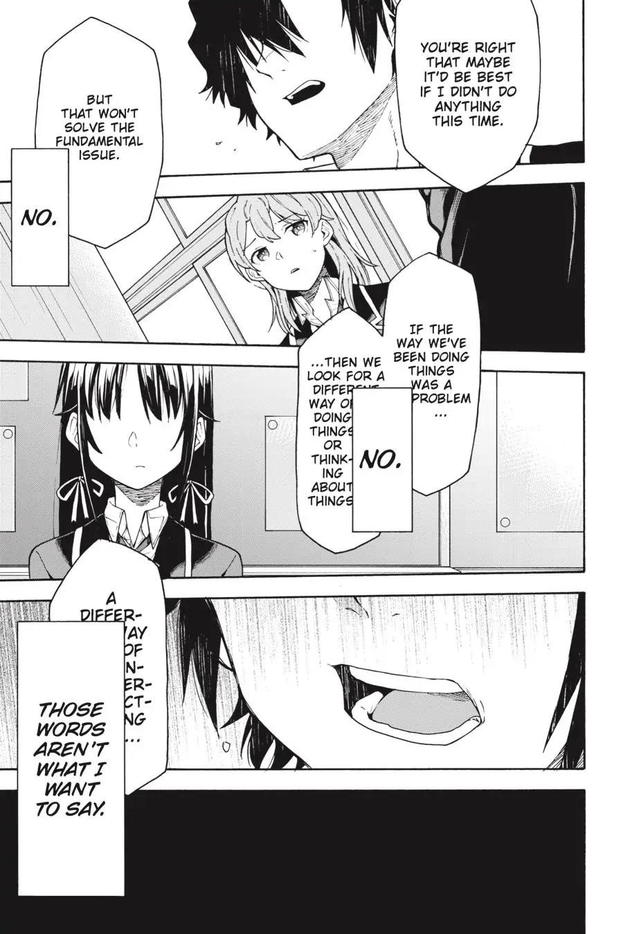 My Youth Romantic Comedy Is Wrong as I Expected @ comic Chapter 96 - Page 17