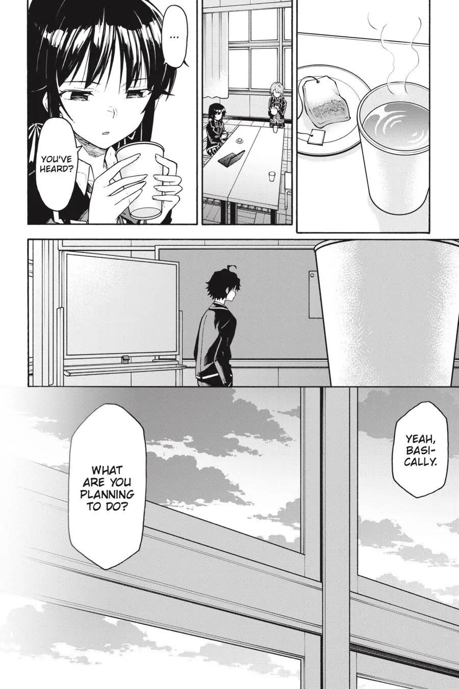 My Youth Romantic Comedy Is Wrong as I Expected @ comic Chapter 96 - Page 2