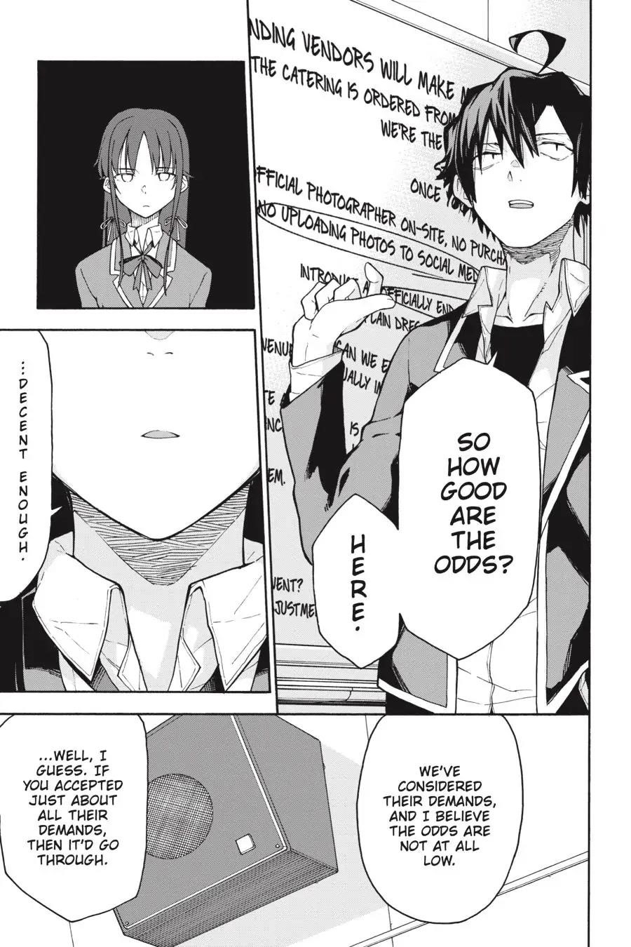 My Youth Romantic Comedy Is Wrong as I Expected @ comic Chapter 96 - Page 9