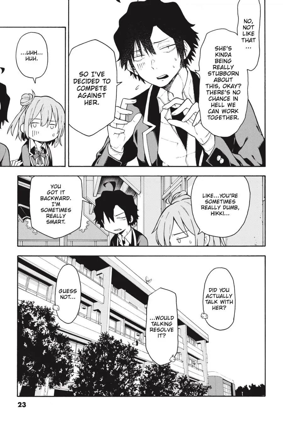 My Youth Romantic Comedy Is Wrong as I Expected @ comic Chapter 97 - Page 23