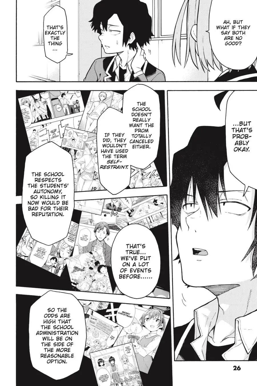 My Youth Romantic Comedy Is Wrong as I Expected @ comic Chapter 97 - Page 26