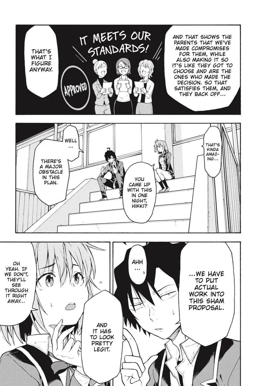 My Youth Romantic Comedy Is Wrong as I Expected @ comic Chapter 97 - Page 27