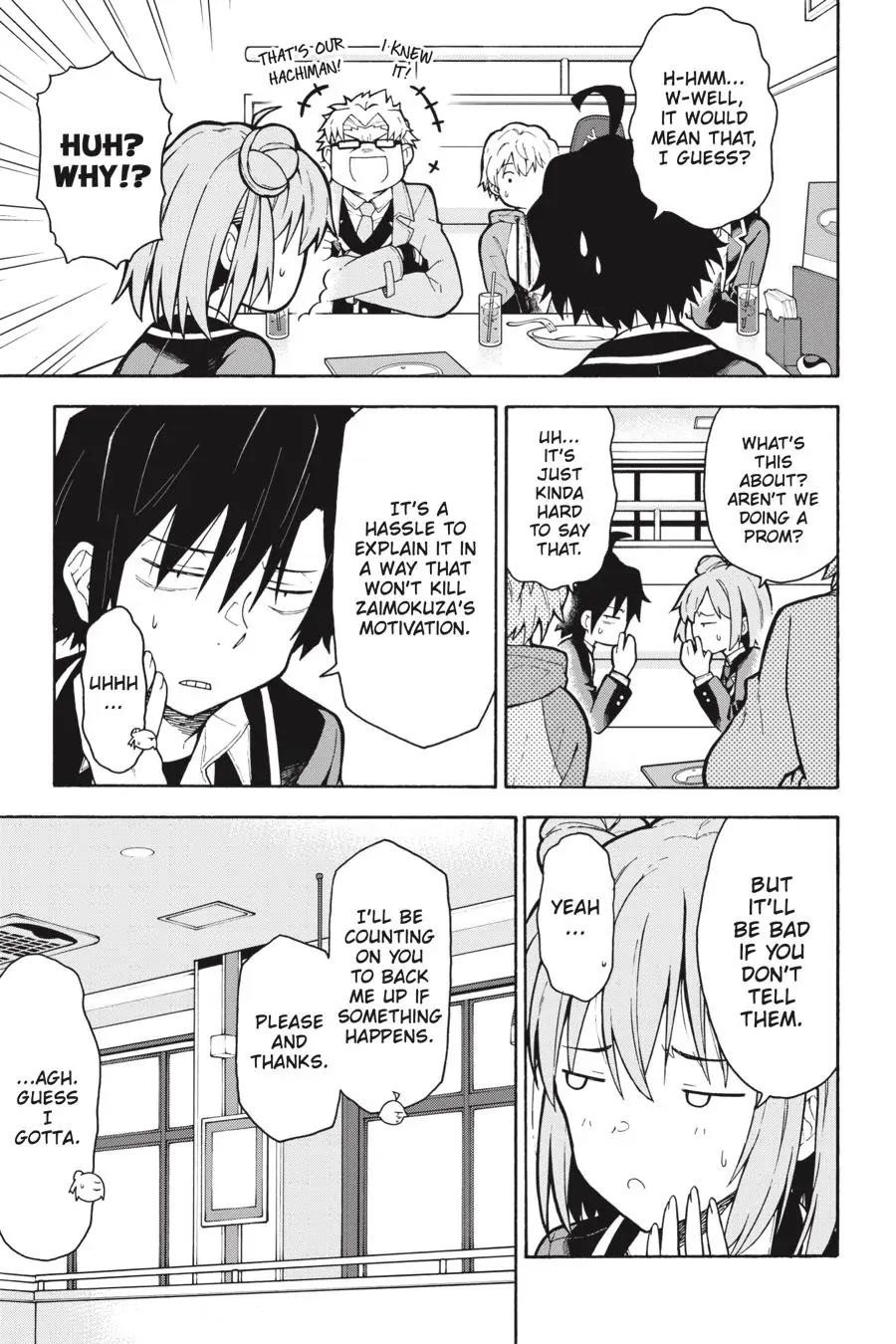 My Youth Romantic Comedy Is Wrong as I Expected @ comic Chapter 98 - Page 11