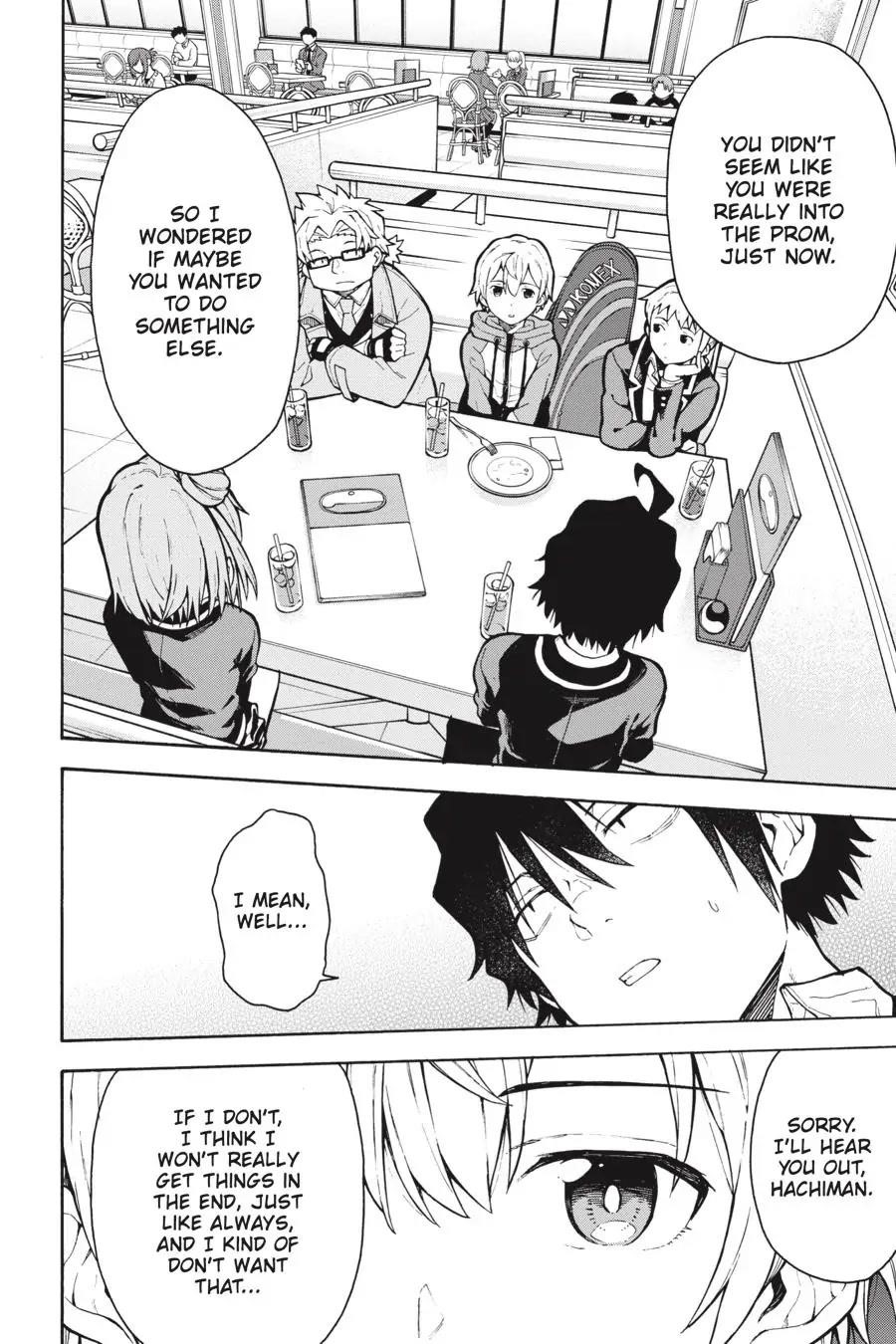 My Youth Romantic Comedy Is Wrong as I Expected @ comic Chapter 98 - Page 16