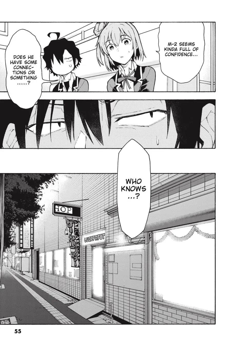 My Youth Romantic Comedy Is Wrong as I Expected @ comic Chapter 98 - Page 25