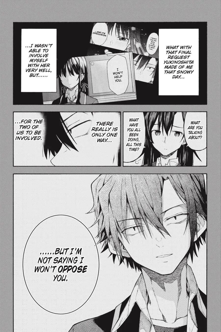 My Youth Romantic Comedy Is Wrong as I Expected @ comic Chapter 98 - Page 3