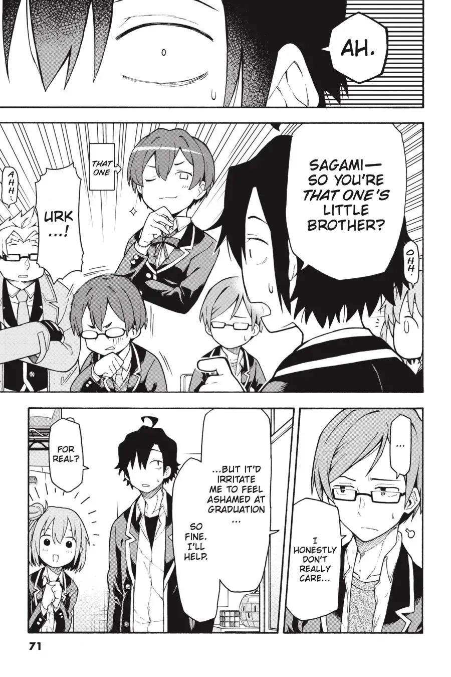 My Youth Romantic Comedy Is Wrong as I Expected @ comic Chapter 99 - Page 15