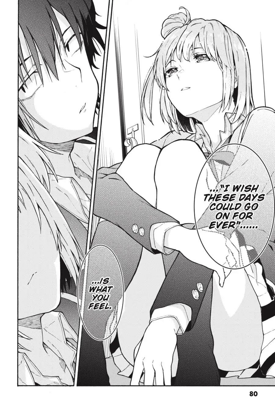 My Youth Romantic Comedy Is Wrong as I Expected @ comic Chapter 99 - Page 24