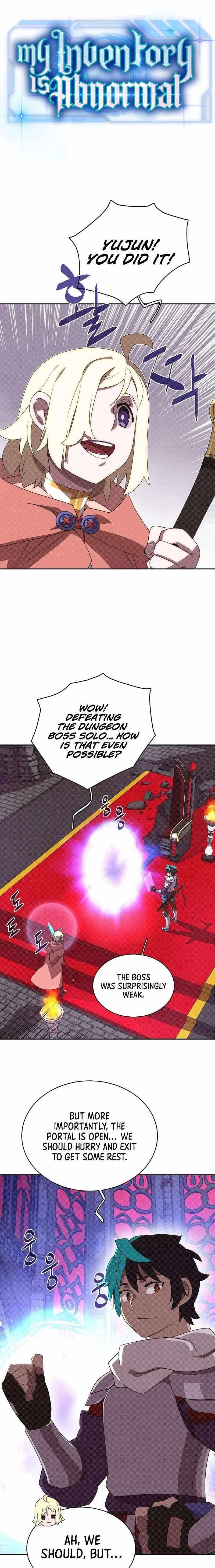 My Inventory is Abnormal Chapter 12 - Page 1