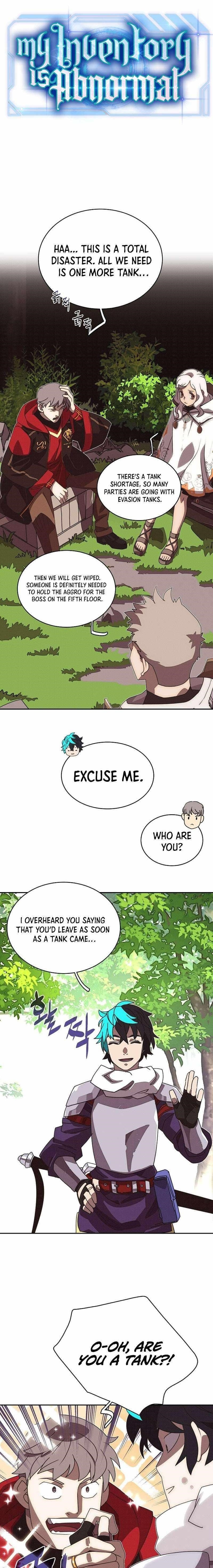 My Inventory is Abnormal Chapter 13 - Page 1