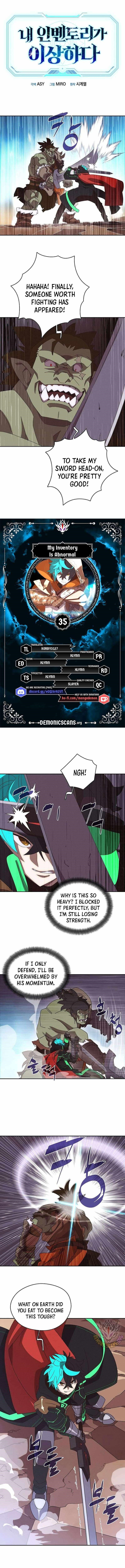 My Inventory is Abnormal Chapter 35 - Page 1