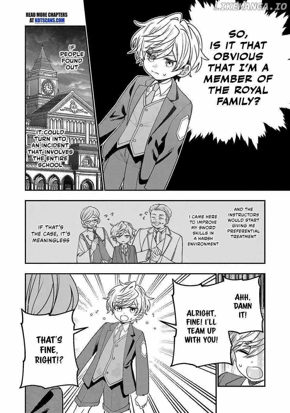 Reincarnated. The Sword Saint Who Became a Shorty Prince to His Former Disciples ~ I Don’t Want My Former Disciples to Find Out Chapter 5 - Page 2