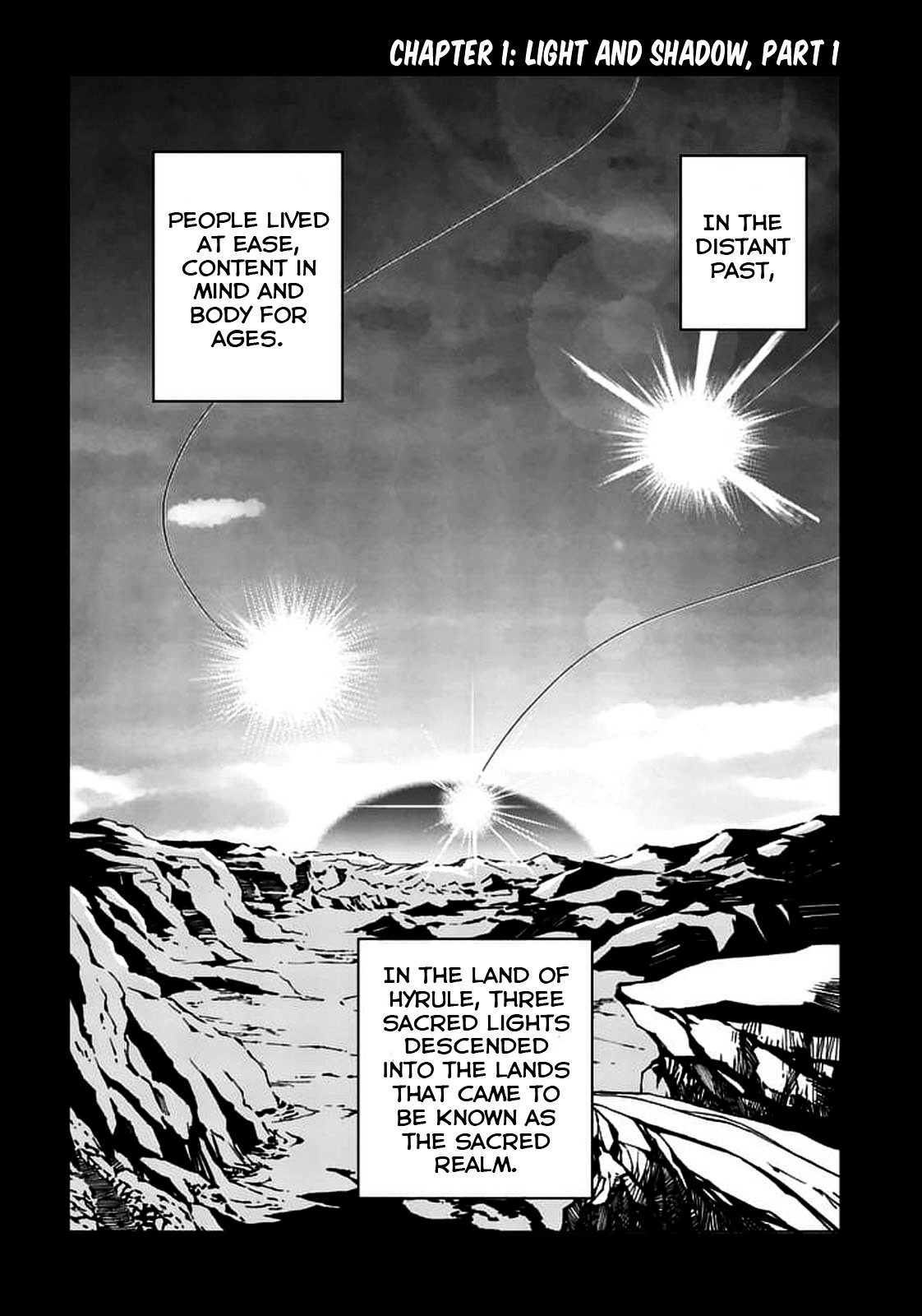 Zelda No Densetsu – Twilight Princess Chapter 1 - Page 1