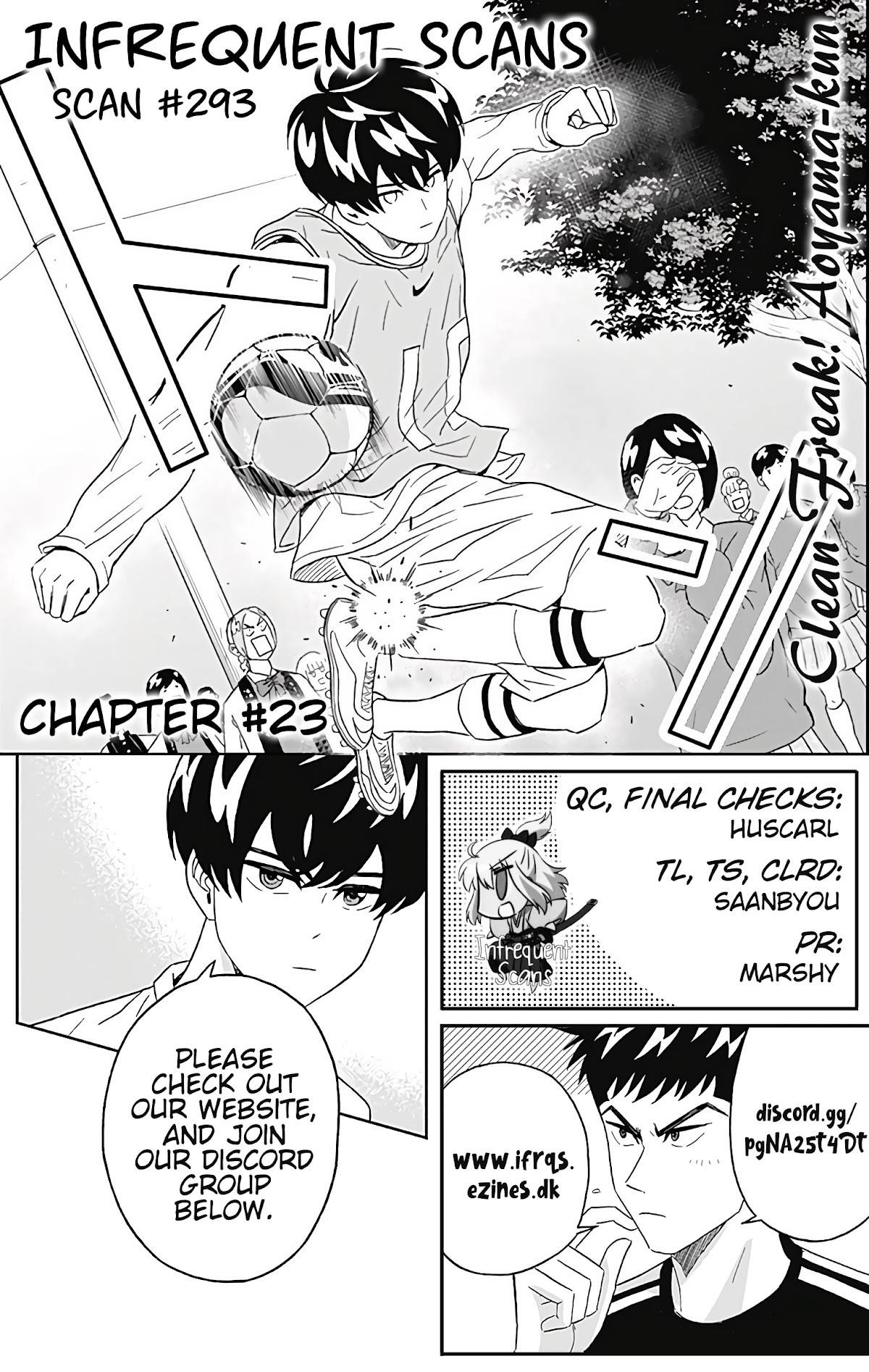 Clean Freak! Aoyama-kun Chapter 23 - Page 27