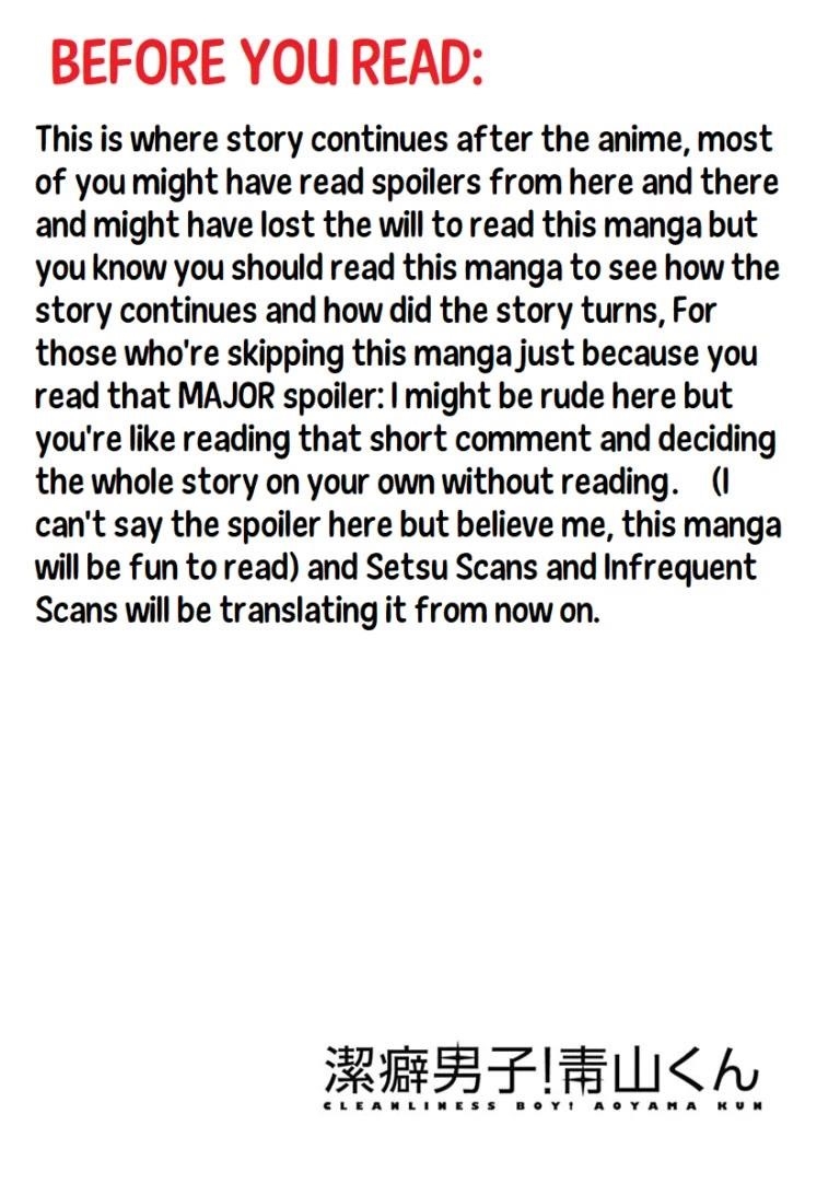 Clean Freak! Aoyama-kun Chapter 29 - Page 1