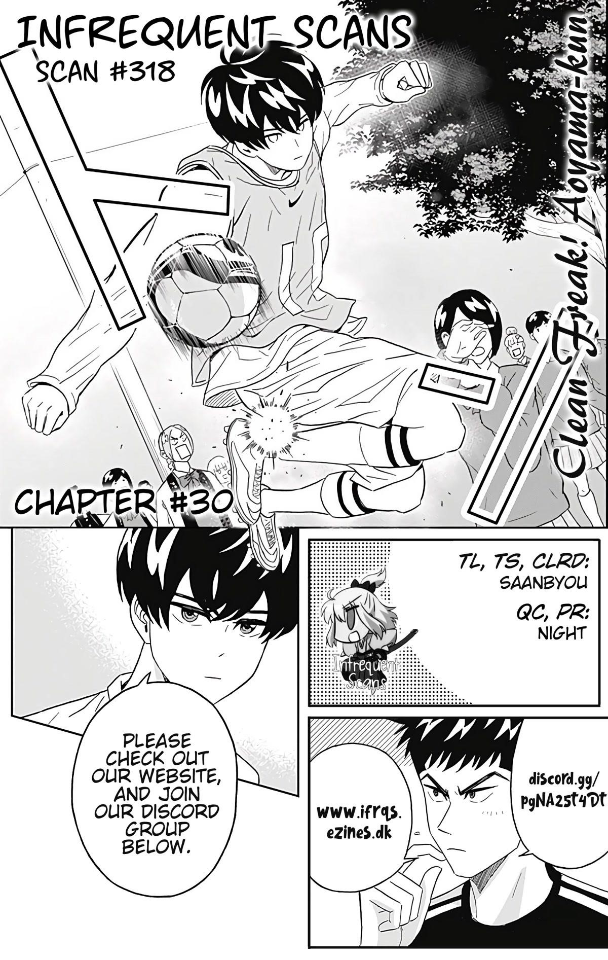 Clean Freak! Aoyama-kun Chapter 30 - Page 21