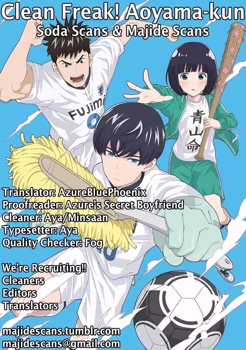 Clean Freak! Aoyama-kun Chapter 4 - Page 34