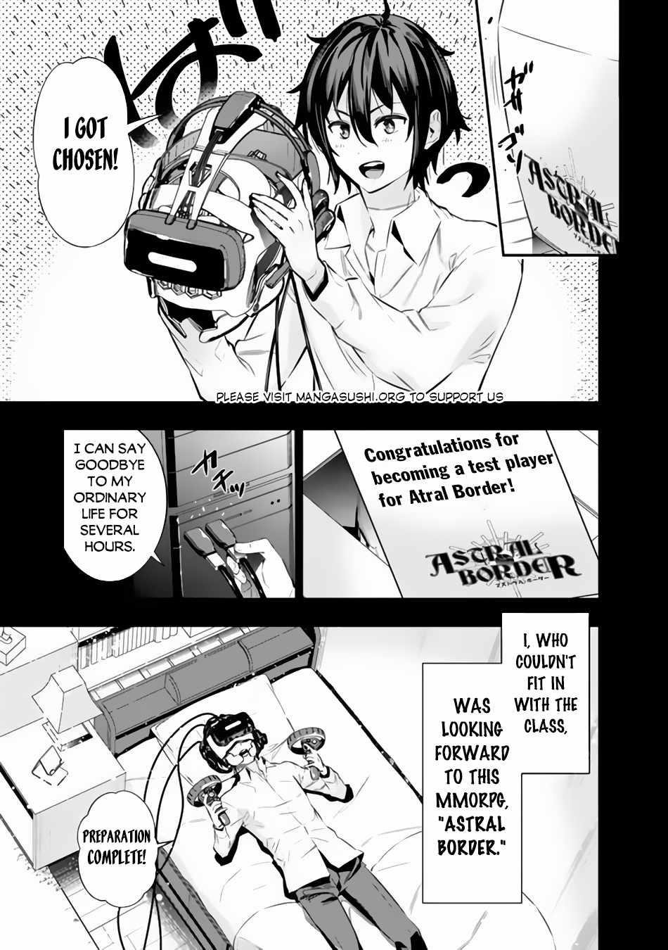 Logout shita no wa VRMMO janaku Honmono no Isekai deshita – Genjitsu ni Modotte mo Status ga Kowareteiru Ken Chapter 1 - Page 4