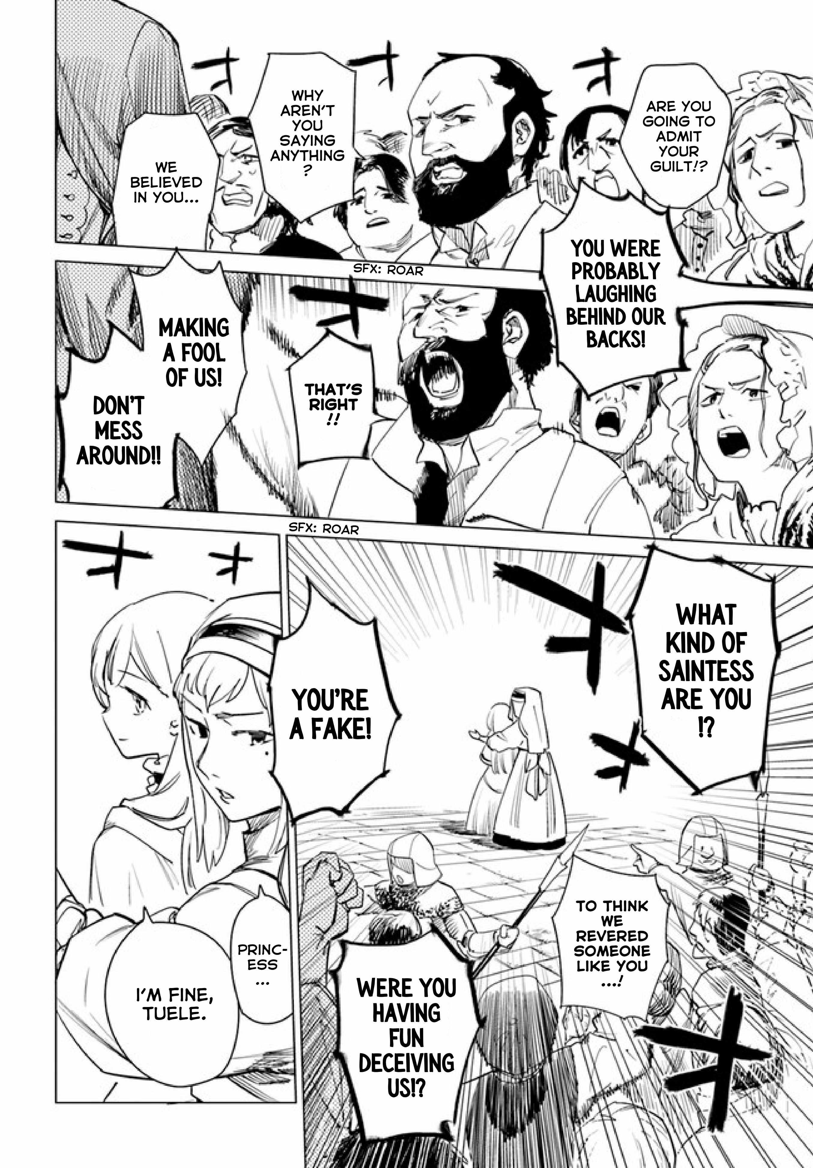 Nise Seijo!? Mira no Boukentan – Tsuihousaremashita ga, Jitsu wa Saikyou na no de Second Life wo Tanoshimimasu! Chapter 1 - Page 14