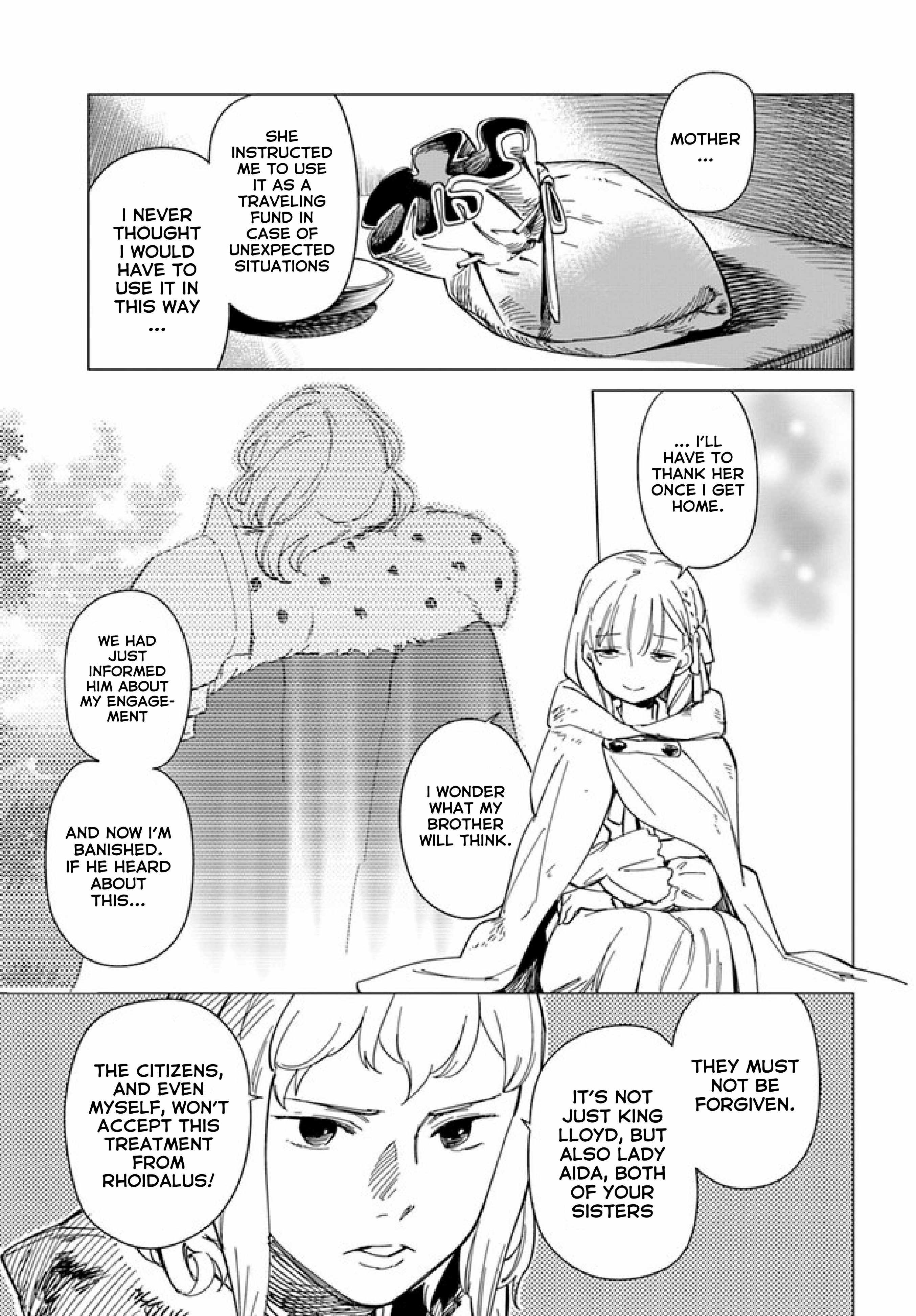 Nise Seijo!? Mira no Boukentan – Tsuihousaremashita ga, Jitsu wa Saikyou na no de Second Life wo Tanoshimimasu! Chapter 2 - Page 9