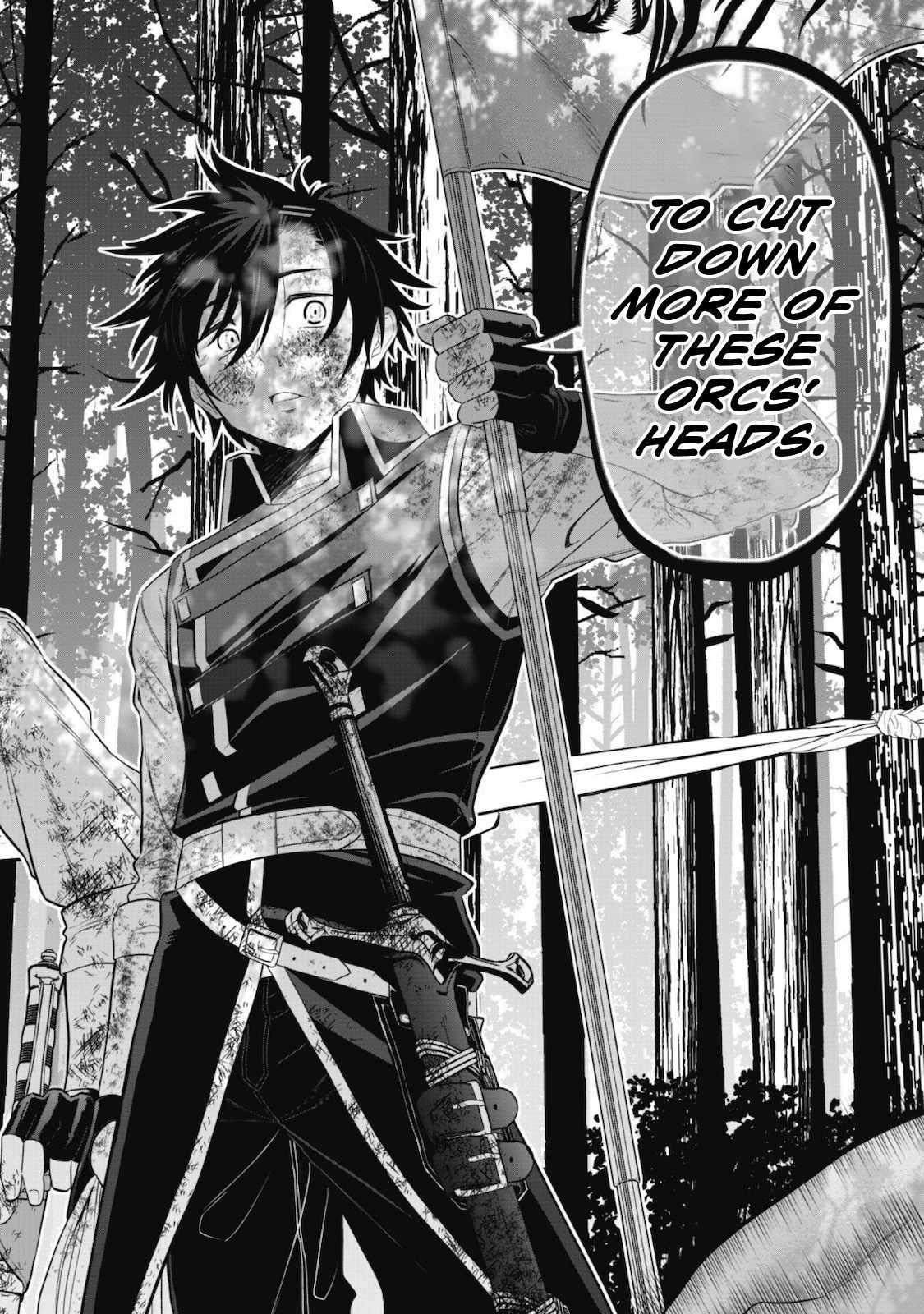 The strongest knight works hard on the lowest knight order ~ Hunt the orcs until the end of earth that’s easy~ Chapter 1 - Page 11