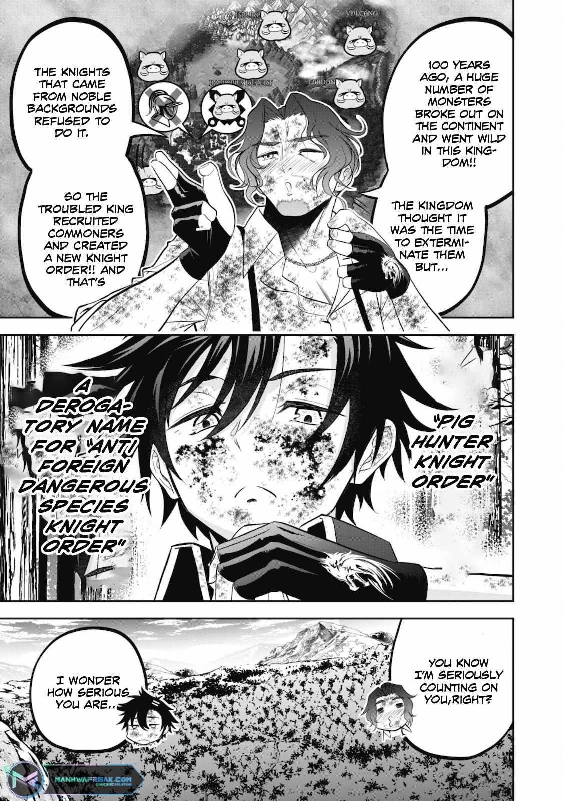 The strongest knight works hard on the lowest knight order ~ Hunt the orcs until the end of earth that’s easy~ Chapter 1 - Page 8