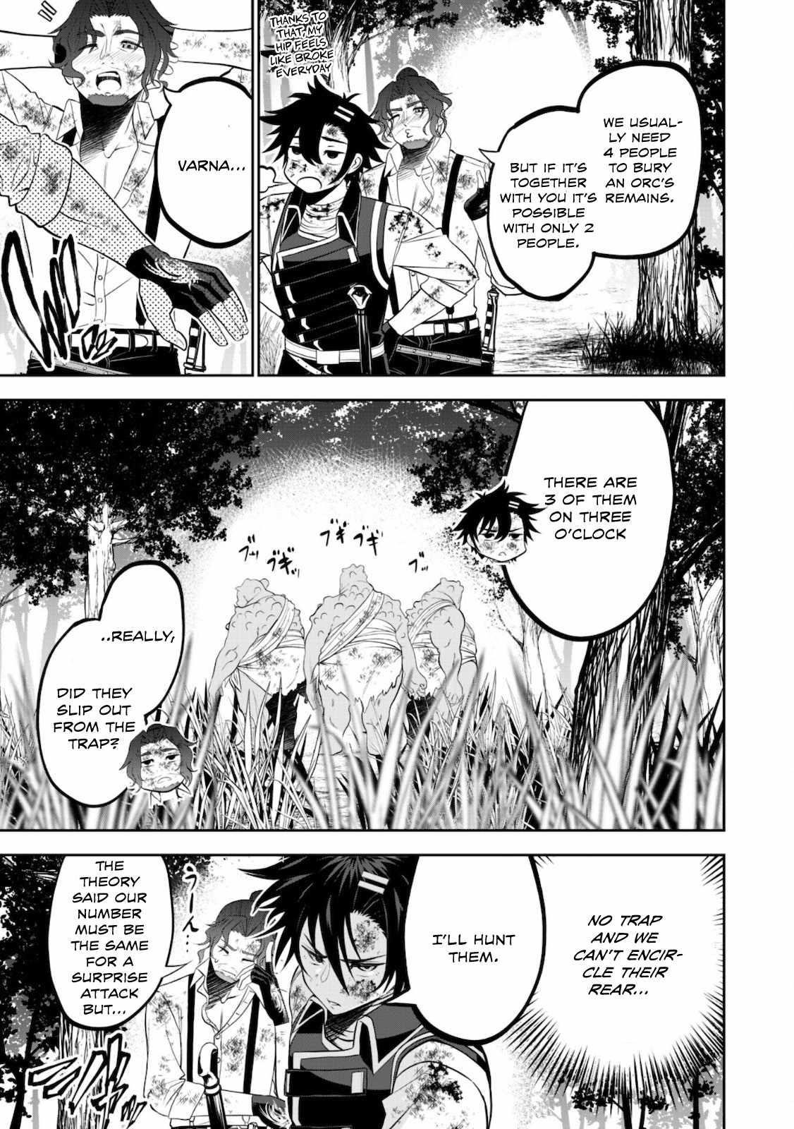 The strongest knight works hard on the lowest knight order ~ Hunt the orcs until the end of earth that’s easy~ Chapter 2 - Page 10