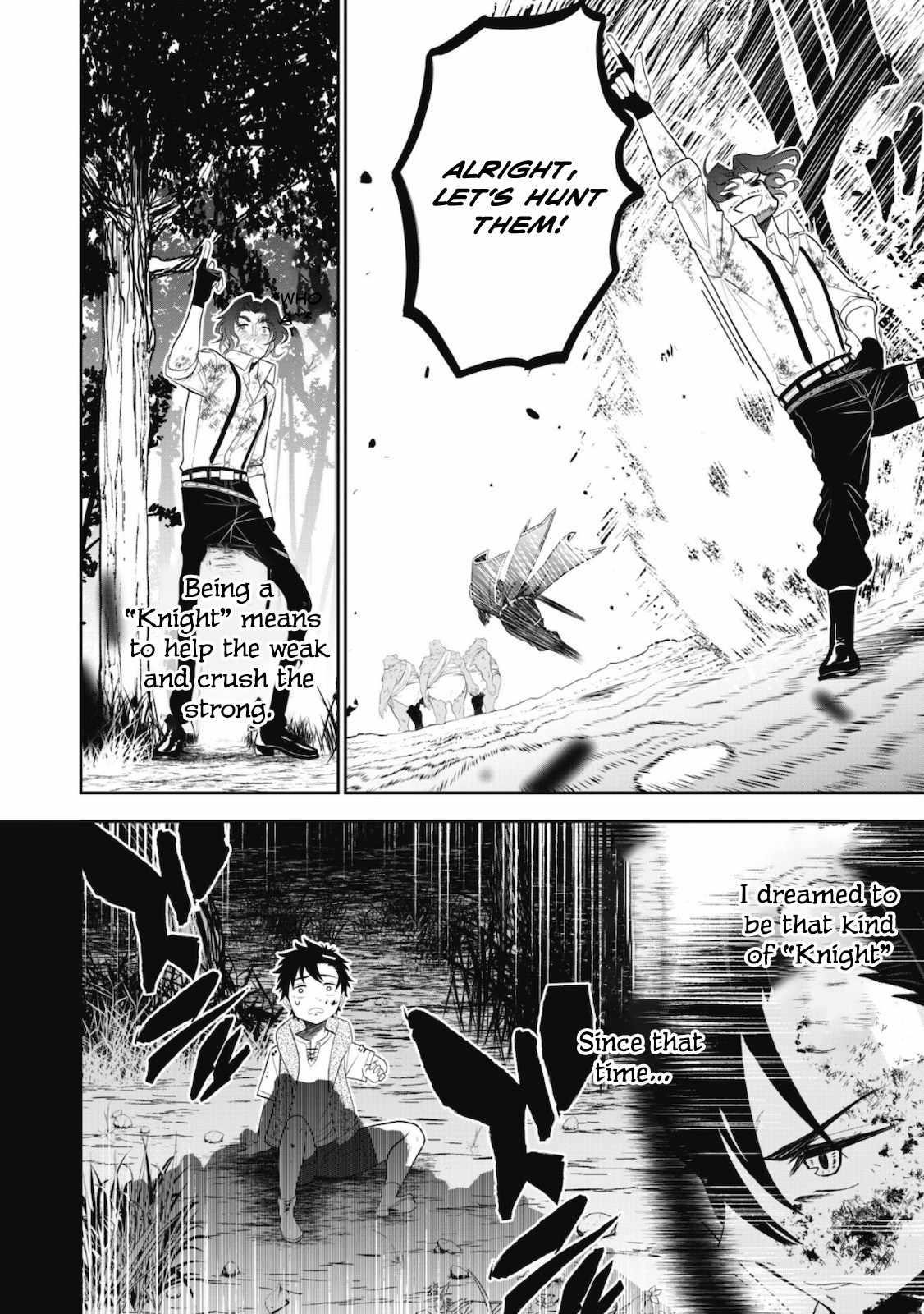 The strongest knight works hard on the lowest knight order ~ Hunt the orcs until the end of earth that’s easy~ Chapter 2 - Page 11