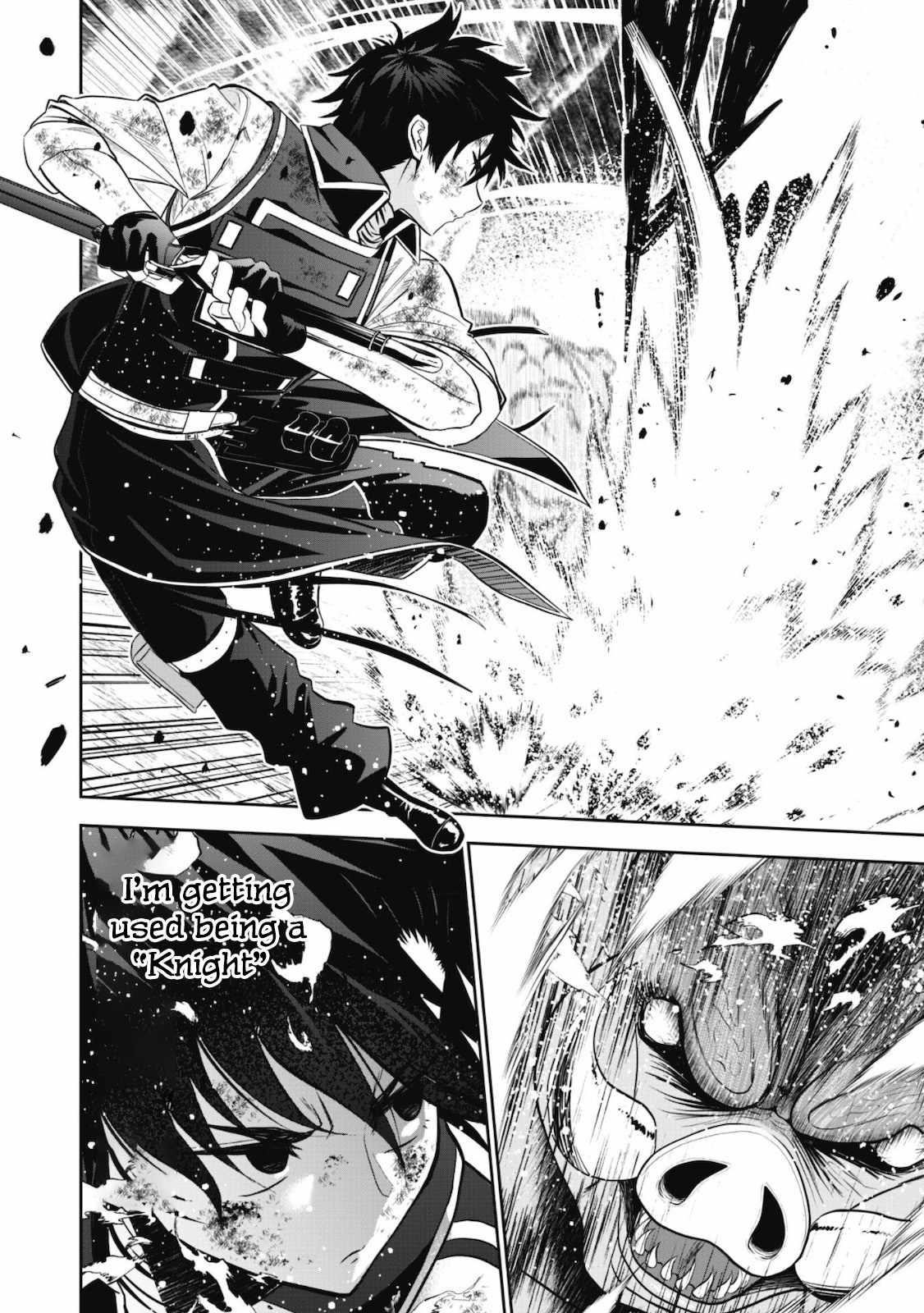 The strongest knight works hard on the lowest knight order ~ Hunt the orcs until the end of earth that’s easy~ Chapter 2 - Page 17